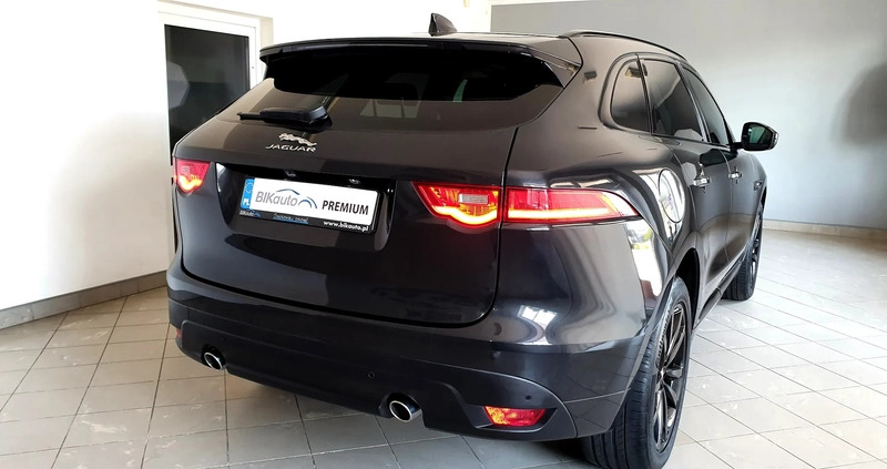 Jaguar F-Pace cena 119500 przebieg: 75000, rok produkcji 2018 z Nekla małe 781